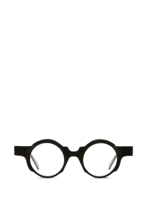Kuboraum Mask K32 round-frame glasses - Black