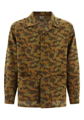 SOUTH2 WEST8 camouflage-pattern shirt - Green