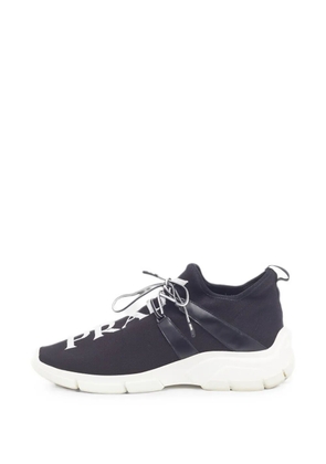 Prada Pre-Owned knit sneakers - Black