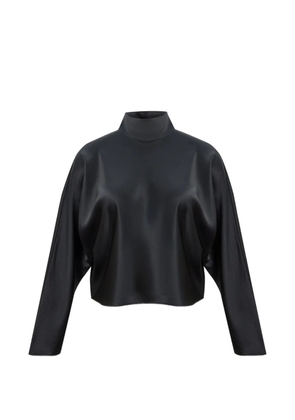 OCCLEUS Tonya long-sleeve blouse - Black