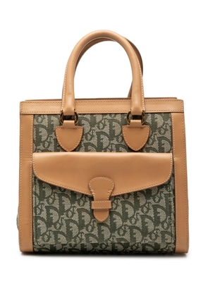 Christian Dior Pre-Owned 2002 Diorissimo Trotter Canvas Pocket tote bag - Green