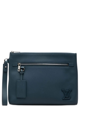 Louis Vuitton Pre-Owned 2021-2026 Aerogram Takeoff iPad Pouch clutch bag - Blue