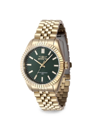 Invicta Specialty 36mm fluted bezel watch - Green
