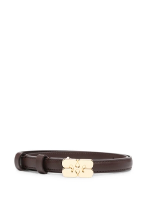 GANNI Kat belt - Brown