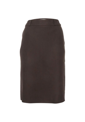 Max Mara pencil mid-length skirt - Grey