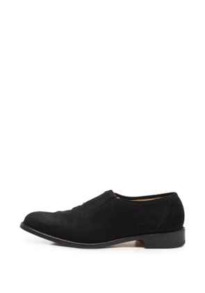 Manolo Blahnik suede loafers - Black