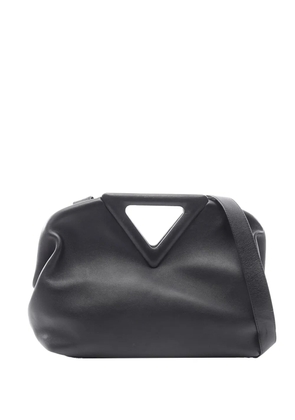 Bottega Veneta Pre-Owned 2012-2026 Medium Leather Point satchel - Black