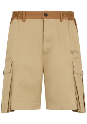 DSQUARED2 two-tone cargo shorts - Neutrals