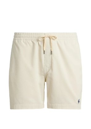 Polo Ralph Lauren corduroy logo-embroidered shorts - Neutrals