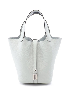 Hermès Pre-Owned 2025 Clemence picotin Lock 18 handbag - Blue