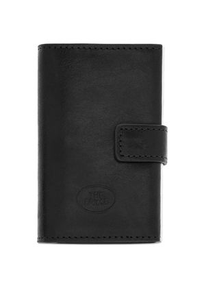 The Bridge leather press-stud cardholder - Black