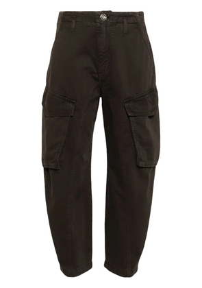 PINKO mid-rise tapered cargo trousers - Brown