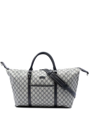Gucci Pre-Owned 2016-2026 GG Supreme Carry On Duffle Bag travel bag - Neutrals