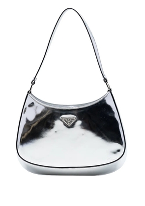 Prada Pre-Owned 2000-2013 Spazzolato Leather Cleo shoulder bag - Silver