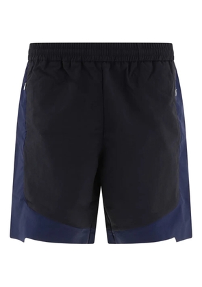 Jean-Luc A. Lavelle panelled elasticated-waist shorts - Black