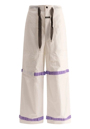 KAPITAL Nouvelle Shuttle trousers - White