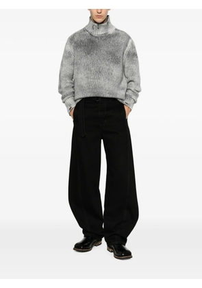 Avant Toi distressed-detail sweater - Grey