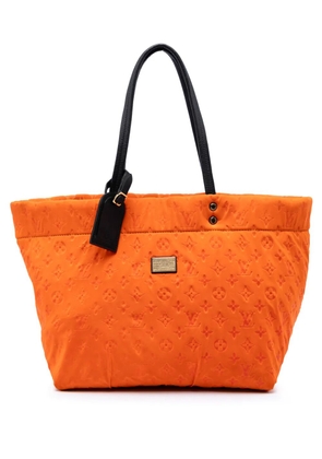 Louis Vuitton Pre-Owned 2008 Monogram Embossed Neoprene Scuba MM tote bag - Orange
