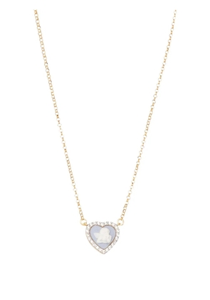 Cameo & Beyond Sparkling Cherub necklace - Gold