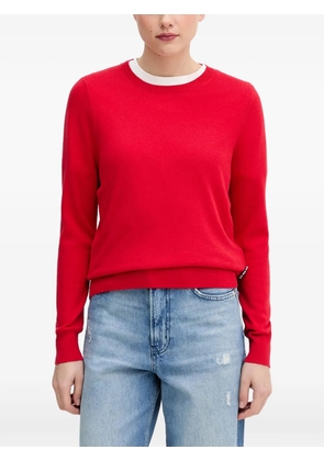 Barbour Oakley crew-neck sweater - Red