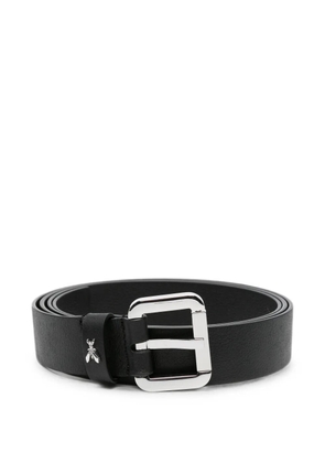 Patrizia Pepe Fly-plaque buckle belt - Black