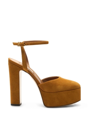 Casadei Patty C-Chain platform pumps - Brown