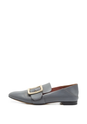 424 Janelle buckle-detail slippers - Grey