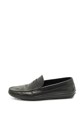Tod's Vintage penny leather loafers - Black