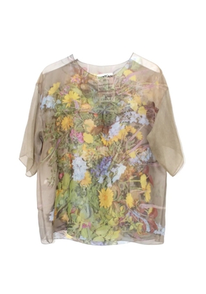 Anntian chiffon top - Neutrals