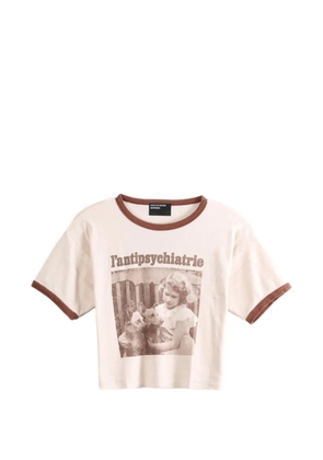 Enfants Riches Déprimés L’Antipsychiatrie ringer T-shirt - Neutrals