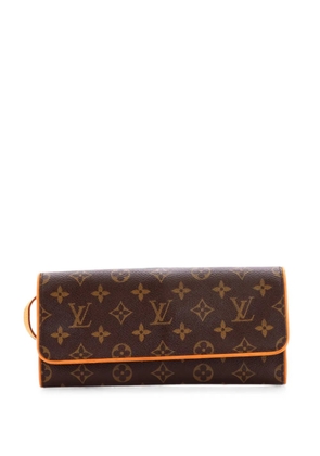 Louis Vuitton Pre-Owned Twin Handbag Monogram Canvas GM crossbody bag - Brown