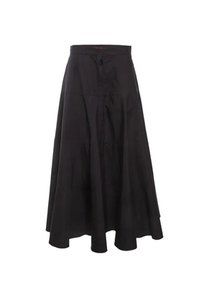 Max Mara flared midi skirt - Black