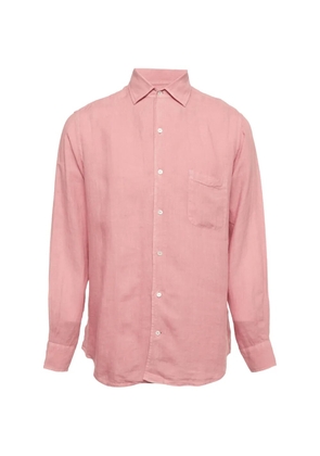 Loro Piana Pre-Owned Andre pocket button up shirt - Pink