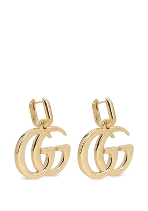 Gucci logo-pendant earrings - Gold