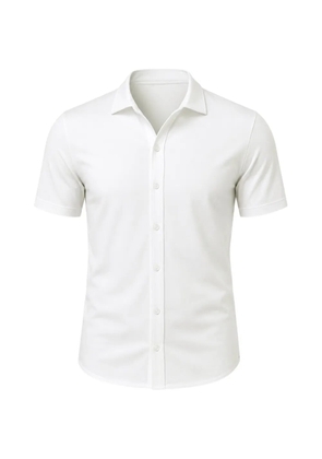 PATRICK ASSARAF short-sleeve button-up shirt - White