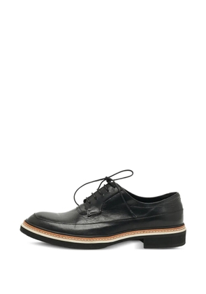 Alexander McQueen Pre-Owned leather oxford shoes - Black