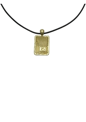 Ellery Capricorn pendant necklace - Gold