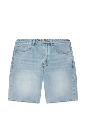 Ksubi Anti K embroidered shorts - Blue
