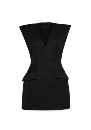 WARDROBE.NYC x RHW Sculpted mini dress - Black
