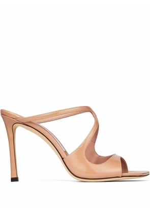 Jimmy Choo Anise cut-out detail mules - Pink