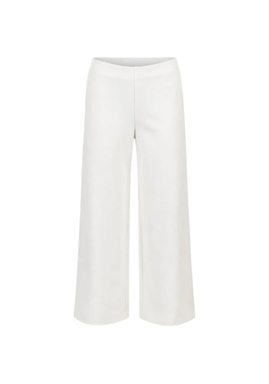 Odeeh wide-leg trousers - White