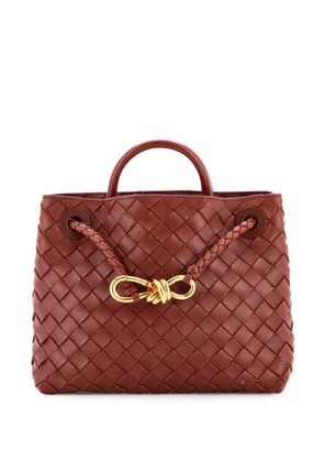 Bottega Veneta Pre-Owned Andiamo Top Handle Bag Intrecciato Nappa Small satchel - Brown