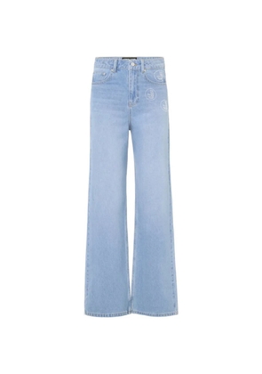 Iceberg cotton wide-leg jeans - Blue