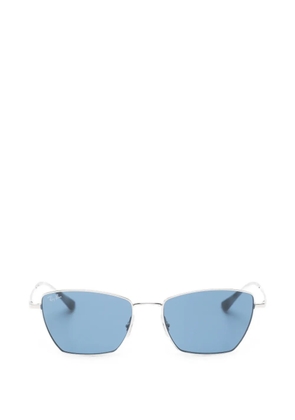 Ray-Ban geometric-frame sunglasses - Silver