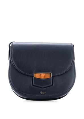 Celine Pre-Owned Trotteur Grainy Leather Small crossbody bag - Blue