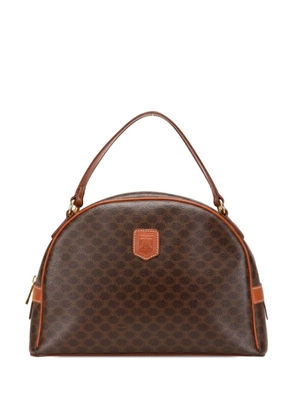 Celine Pre-Owned 1995 Macadam Coated Canvas handbag - Brown