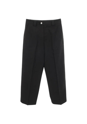 Louis Vuitton Pre-Owned wool tailored trousers - Black