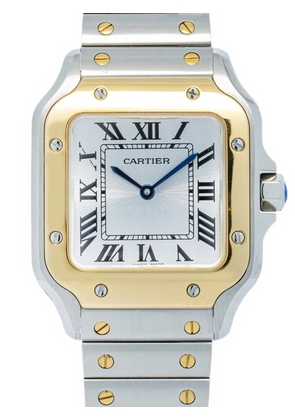 Cartier Santos 27mm watch - White