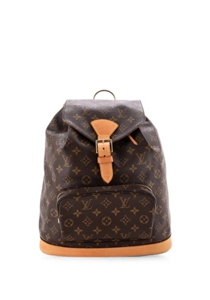 Louis Vuitton Pre-Owned Vintage Montsouris Monogram Canvas GM backpack - Brown