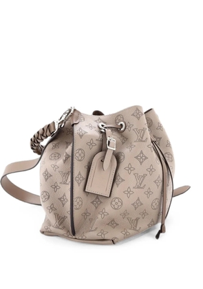 Louis Vuitton Pre-Owned Muria Mahina Leather bucket bag - Neutrals